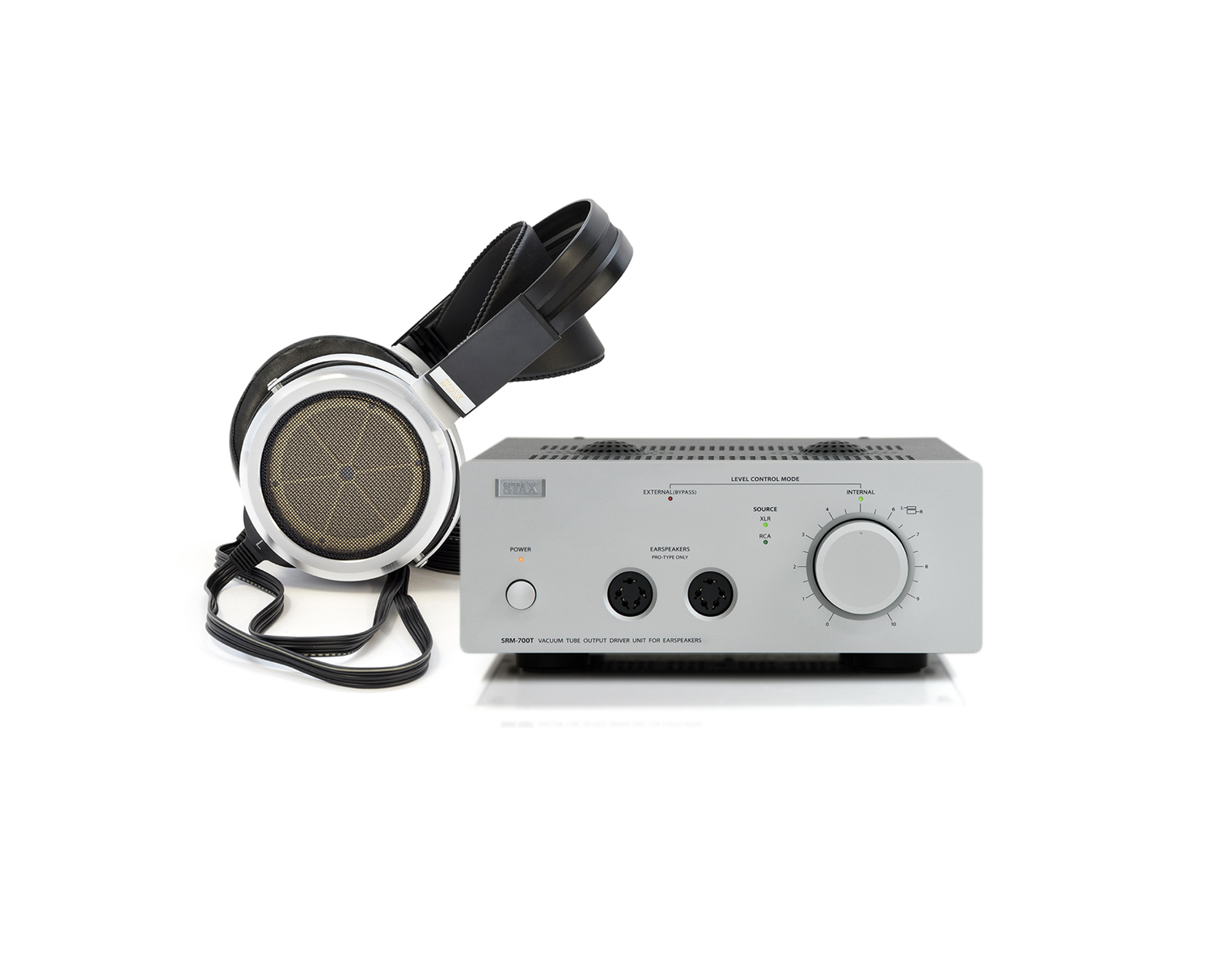 STAX SRM-700T Amplifier and SR-009S Earspeakers System — Stax